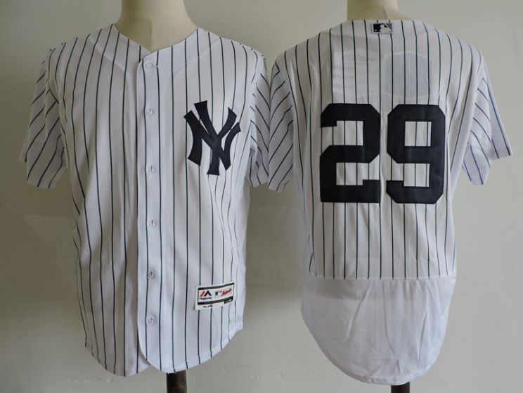 Men New York Yankees 29 Todd Frazier White Elite MLB Jerseys